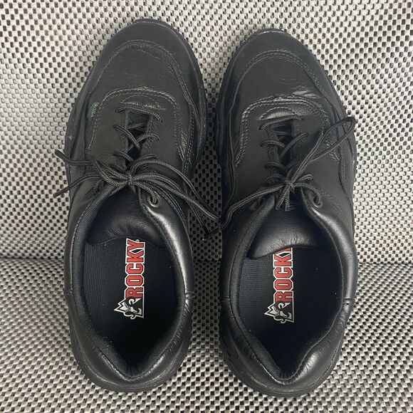 Rocky TMC Public Service Shoes Mens 10 M Black Postal Approved Made In USA - Picture 7 of 12
